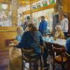 CAFFE TRIESTE  50cm x 41cm  2022